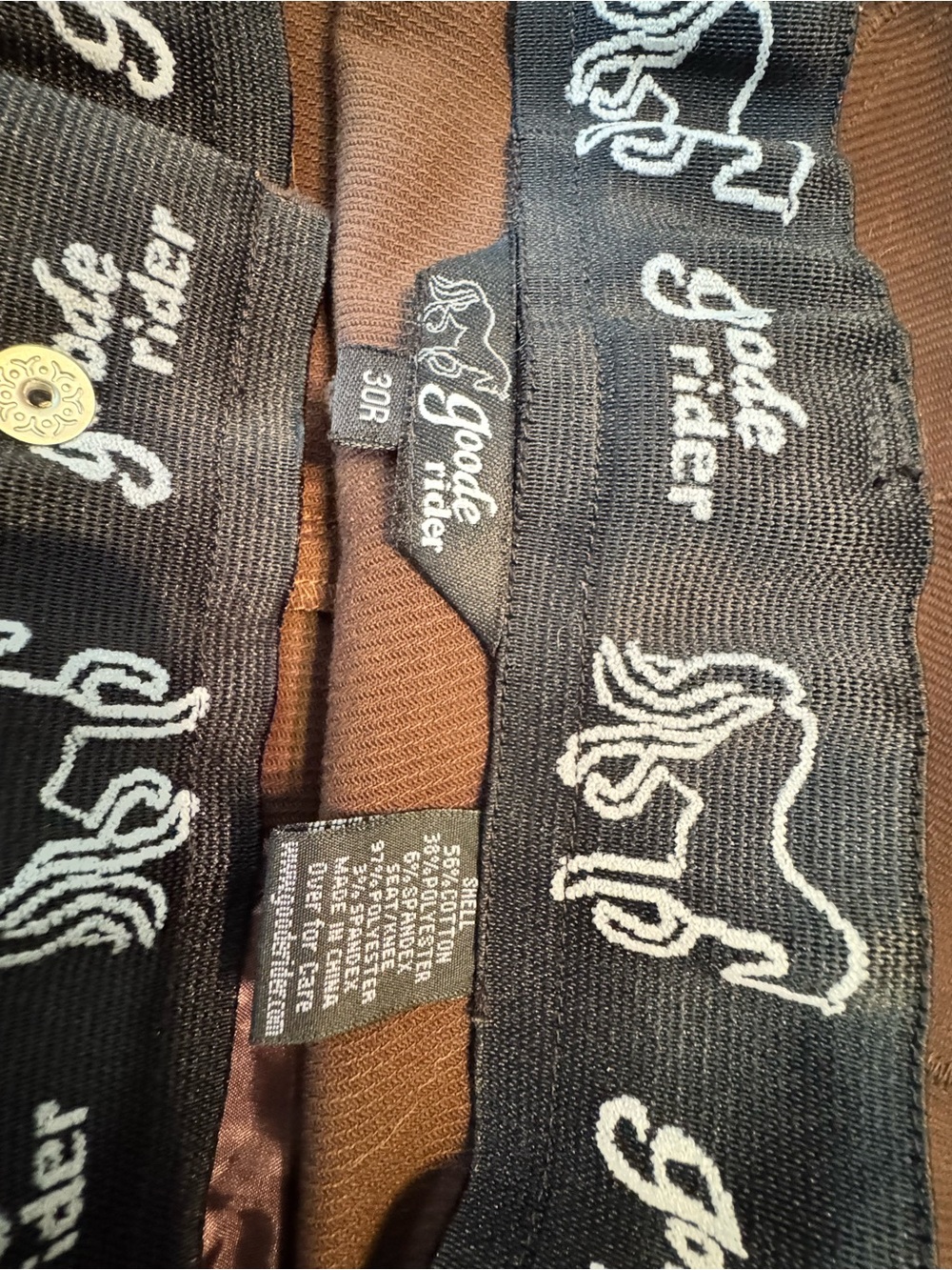 Goode Rider knee patch breeches - Picture 3 of 3